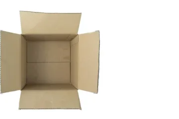an empty box