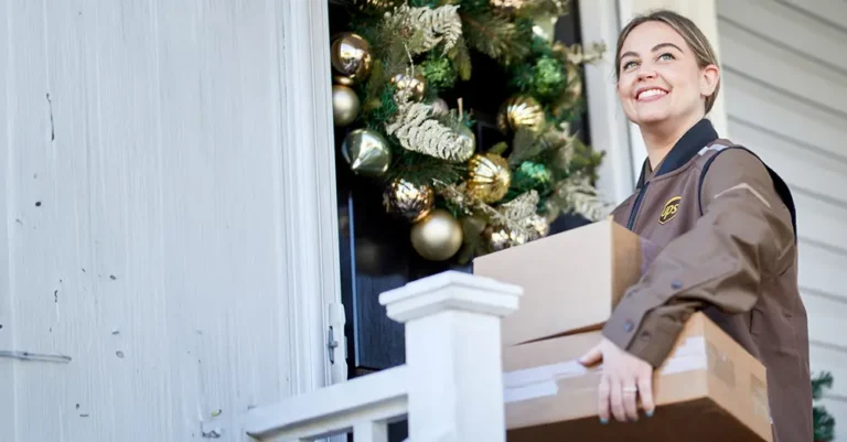 UPS makes a tradition of on-time holiday deliveries... 5 years and counting